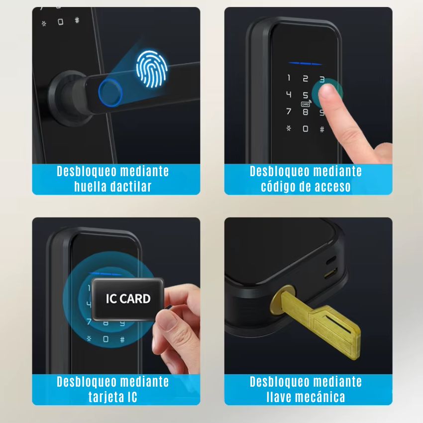 Cerradura Inteligente Huella Digital